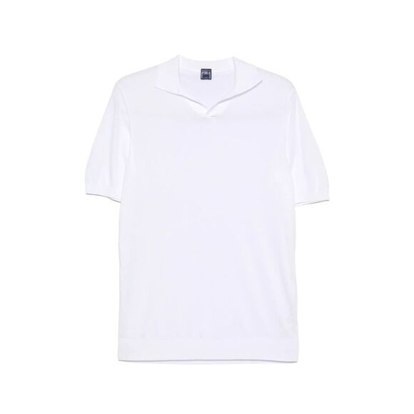 Fedeli White T-Shirts & Vests - T-Shirts Men